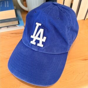 LA Dodgers `47 Brand Hat Cap Adjustable Strap Blue/White MLB